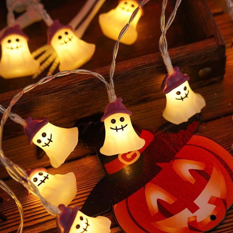 Halloween Lampki LED na Baterie Zewnętrzne do Domu Girlanda świetlna z Dekoracjami - Image 11