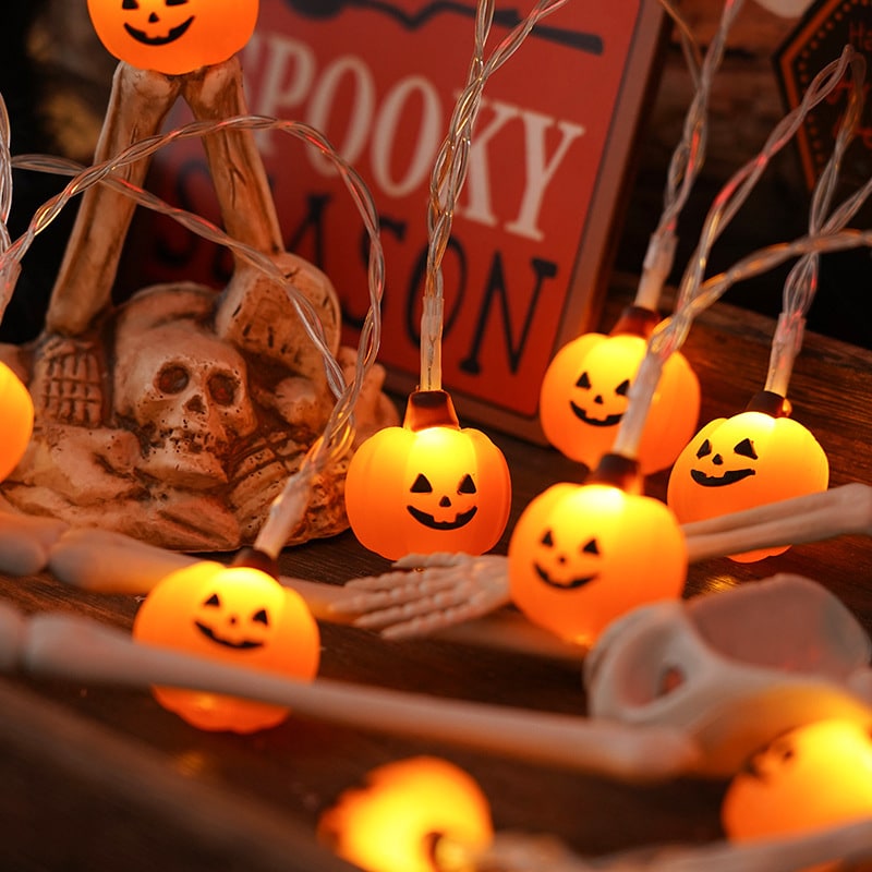 Halloween Lampki LED na Baterie Zewnętrzne do Domu Girlanda świetlna z Dekoracjami - Image 9
