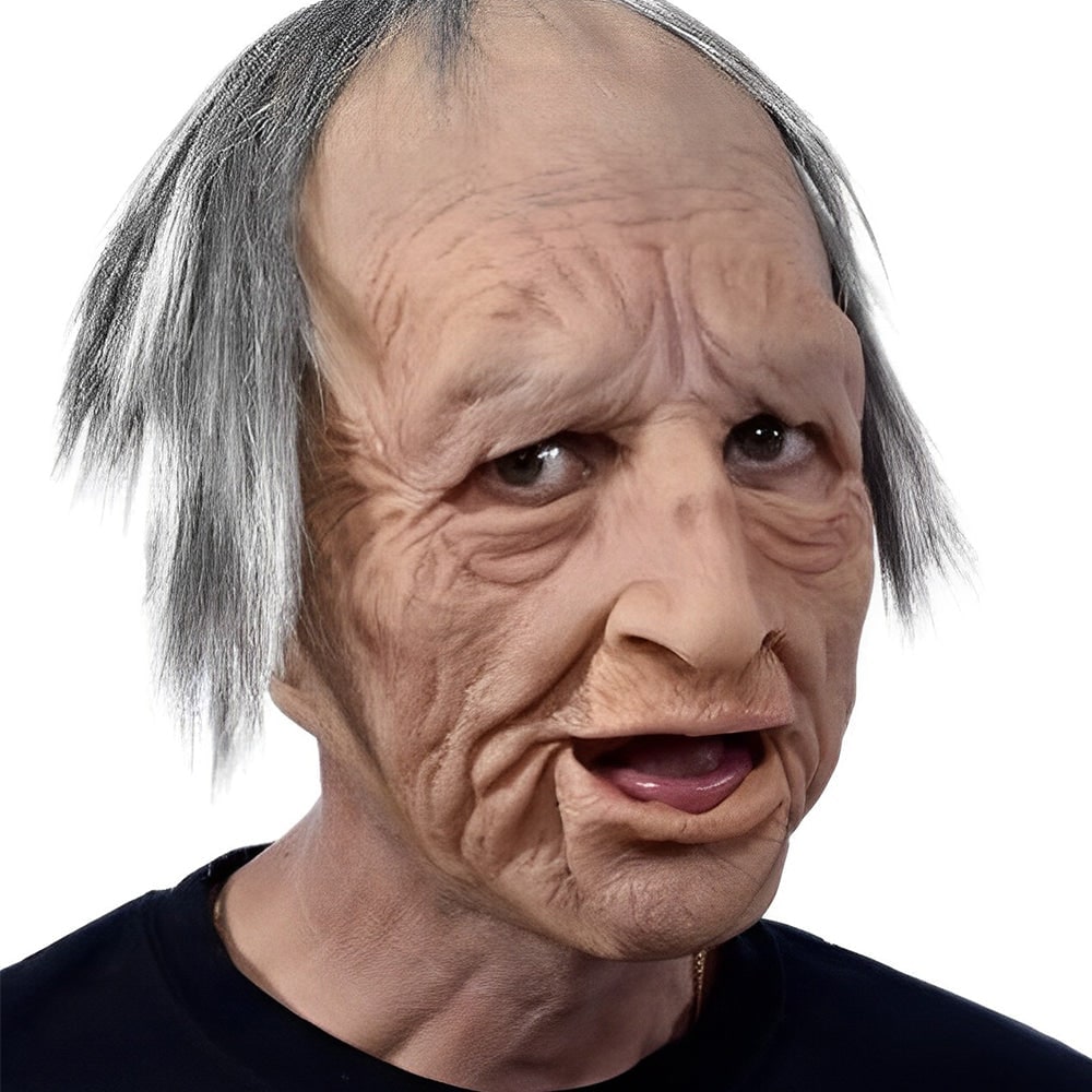 Halloween Maska Lateksowa Realistyczna na Twarz Przebranie dla Mężczyzn - Image 13