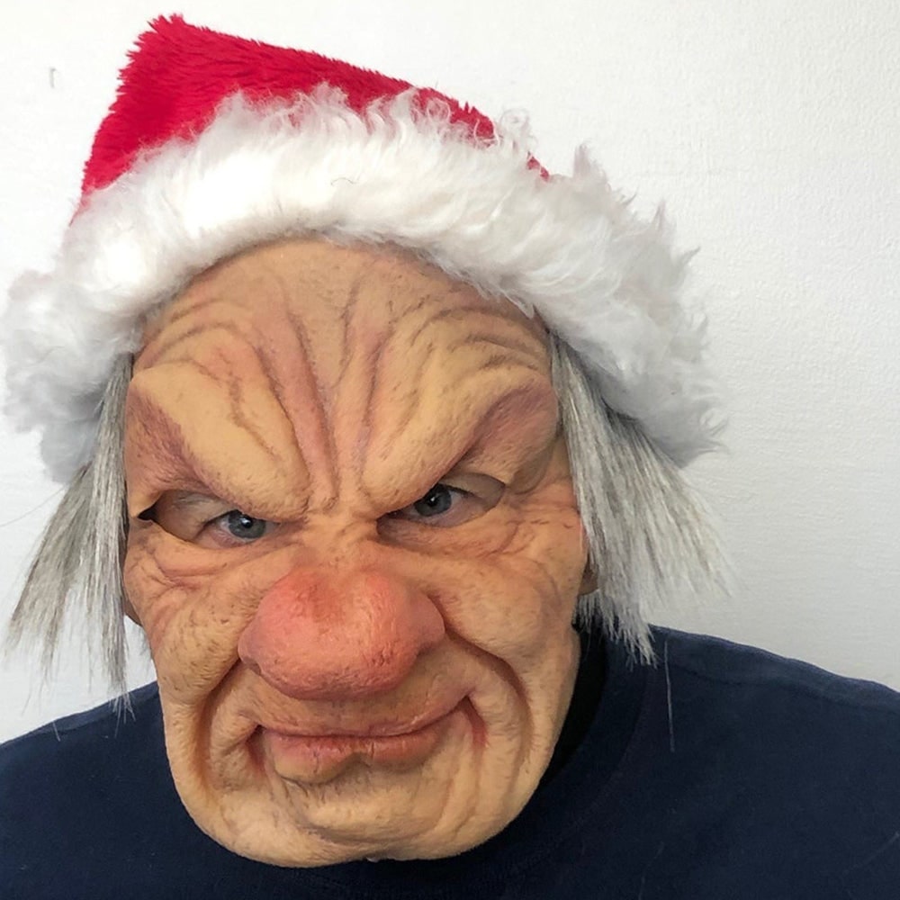 Halloween Maska Lateksowa Realistyczna na Twarz Przebranie dla Mężczyzn - Image 15