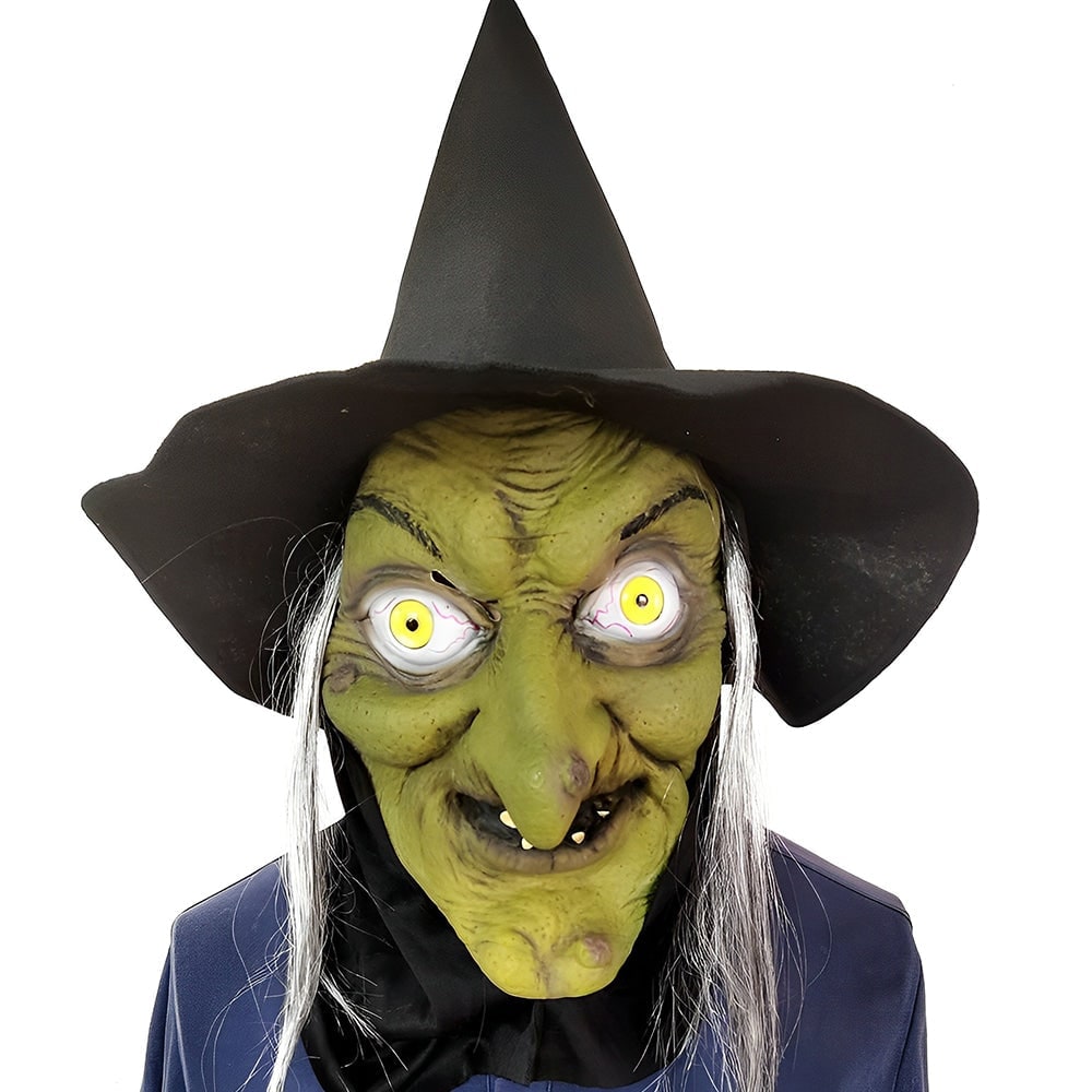 Halloween Maska Lateksowa Realistyczna na Twarz Przebranie dla Mężczyzn - Image 19