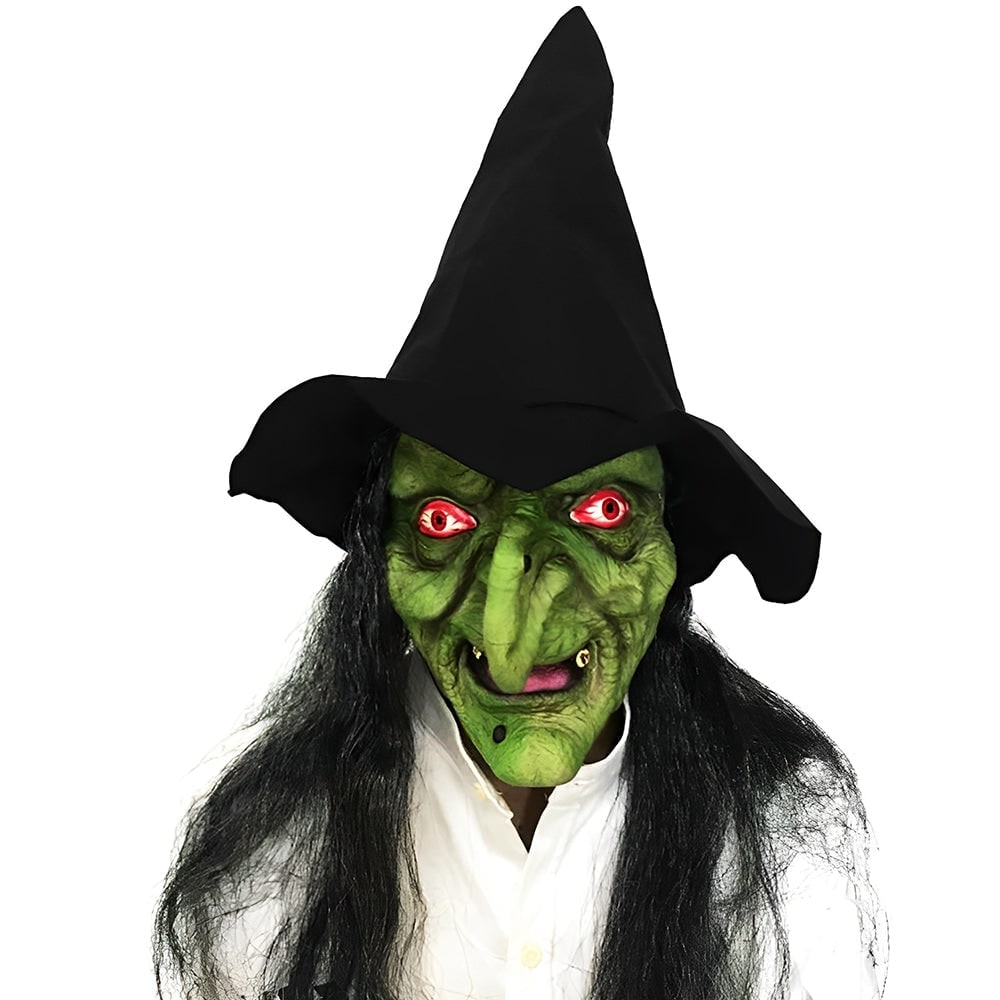 Halloween Maska Lateksowa Realistyczna na Twarz Przebranie dla Mężczyzn - Image 20