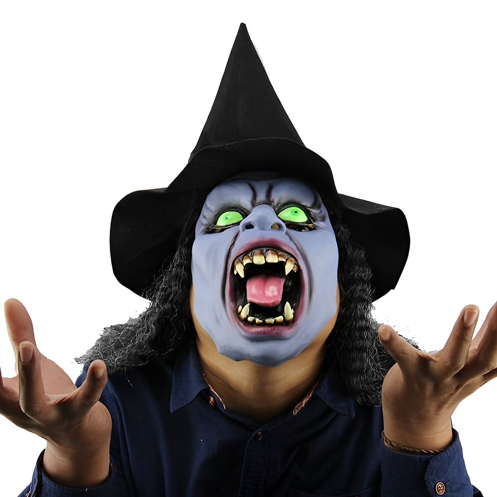 Halloween Maska Lateksowa Realistyczna na Twarz Przebranie dla Mężczyzn - Image 21