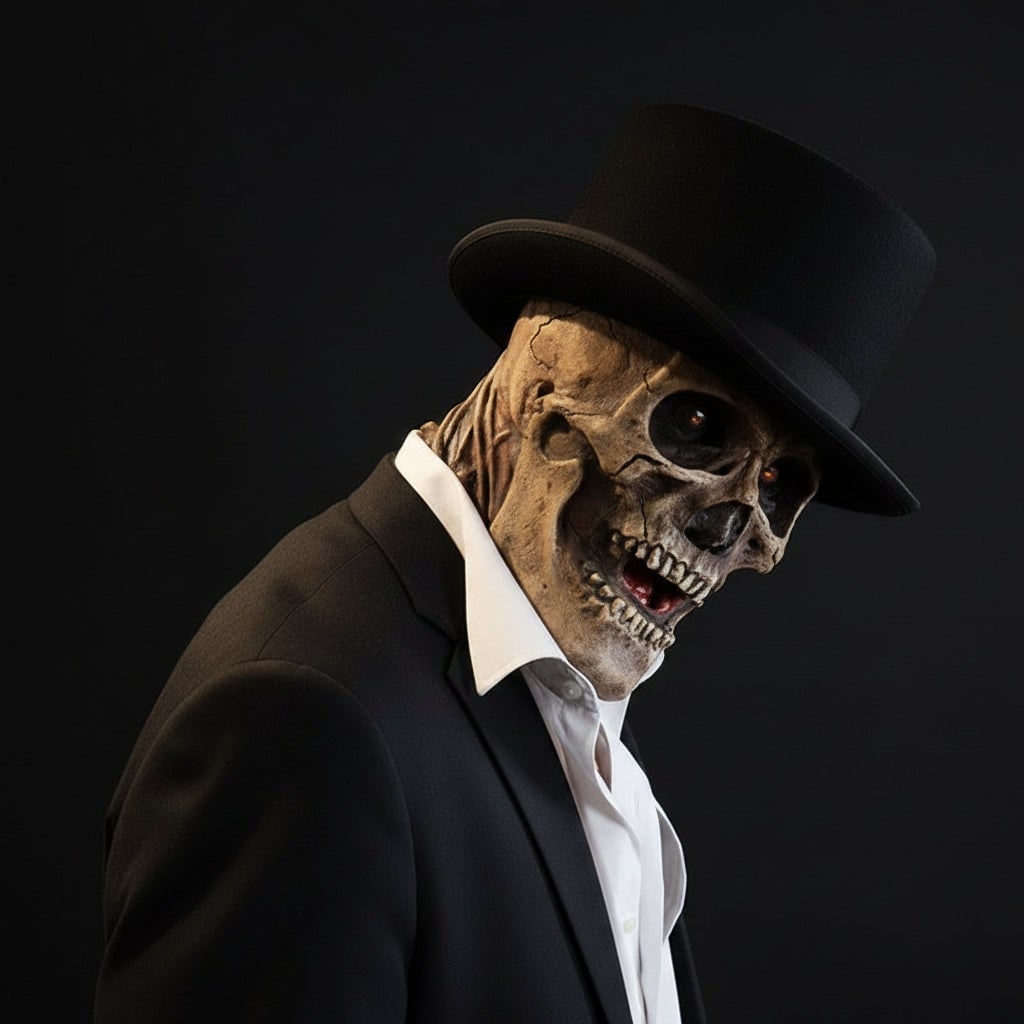 Halloween Maska na Czaszki i Maski z Odsłoniętym Mózgiem Lateksowa Realistyczna do Imprez - Image 5