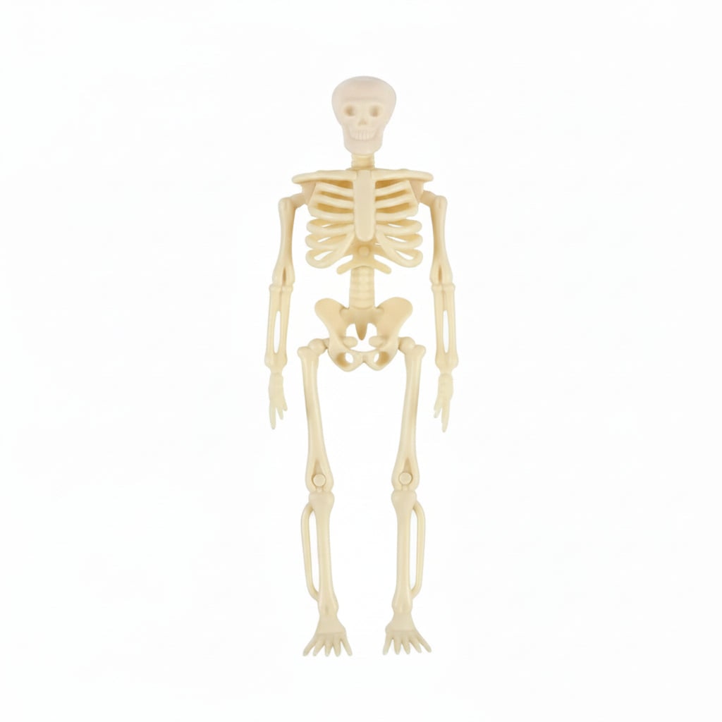 Halloween Miniaturowe Szkielety Ruchome Dekoracyjne ze Sznurkiem do Zawieszenia - Image 4