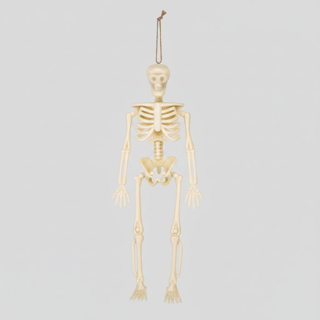 Halloween Miniaturowe Szkielety Ruchome Dekoracyjne ze Sznurkiem do Zawieszenia - Image 7