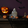 Halloween Miniaturowy Nagrobek Dekoracyjny z Nietoperzem i Napisem R.i.p. Na - Image 1