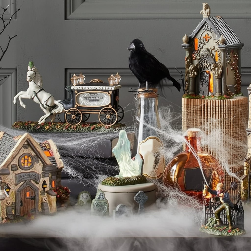 Halloween Miniaturowy Nagrobek Dekoracyjny z Nietoperzem i Napisem R.i.p. Na - Image 4