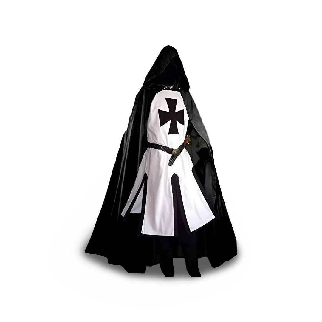 Halloween Męski Kostium Rycerza średniowieczny z Tuniką i Peleryną Cosplay Strój Dla Dziecka - Image 10