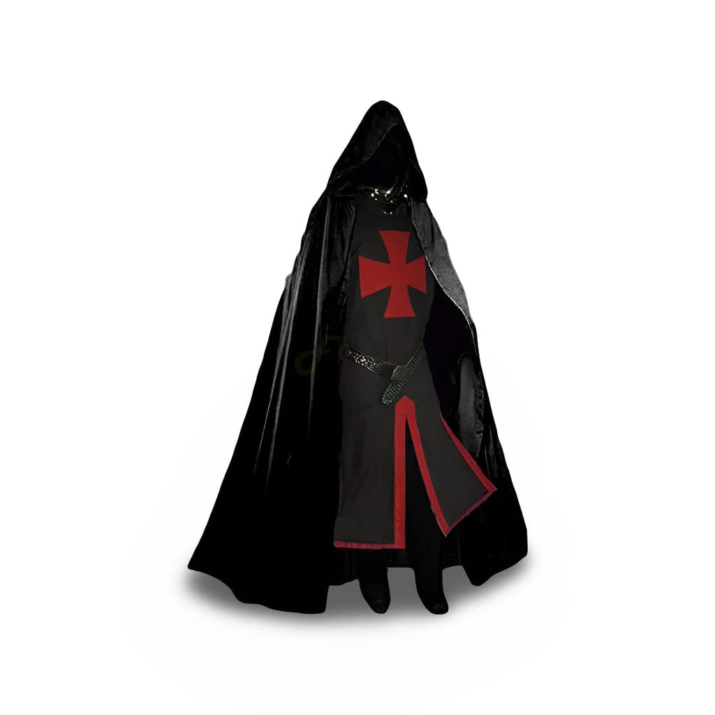 Halloween Męski Kostium Rycerza średniowieczny z Tuniką i Peleryną Cosplay Strój Dla Dziecka - Image 4