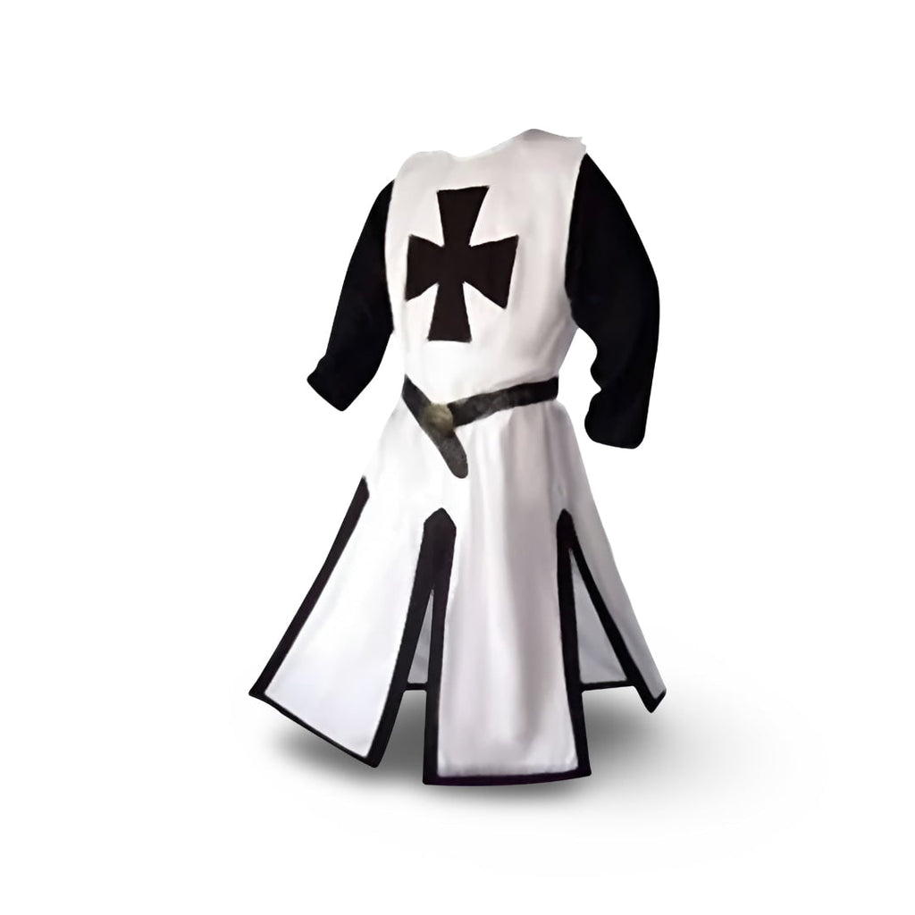 Halloween Męski Kostium Rycerza średniowieczny z Tuniką i Peleryną Cosplay Strój Dla Dziecka - Image 9