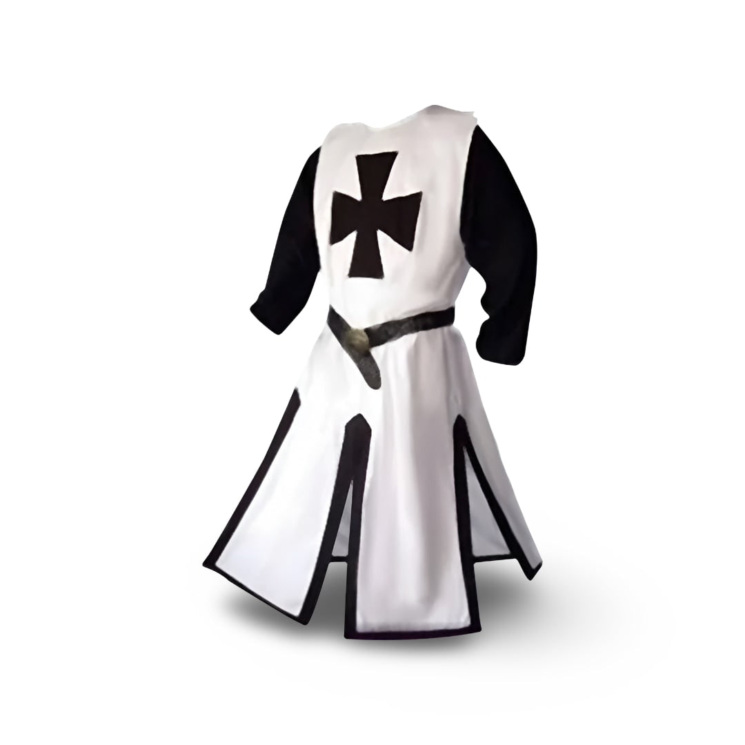 Halloween Męski Kostium Rycerza średniowieczny z Tuniką i Peleryną Cosplay Strój Dla Dziecka - Image 9