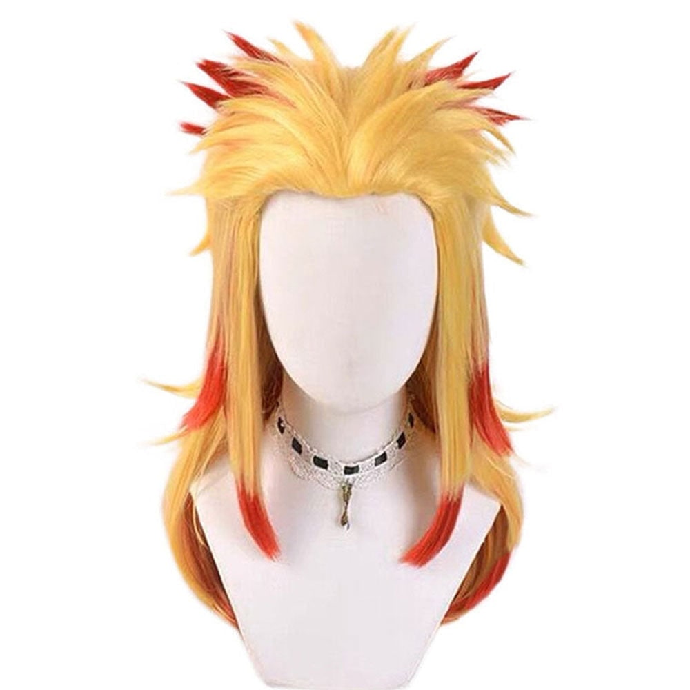 Halloween Peruka Cosplay Damska Syntetyczna z Grzywką do Imprezy Stylizowana Fryzura Anime - Image 11
