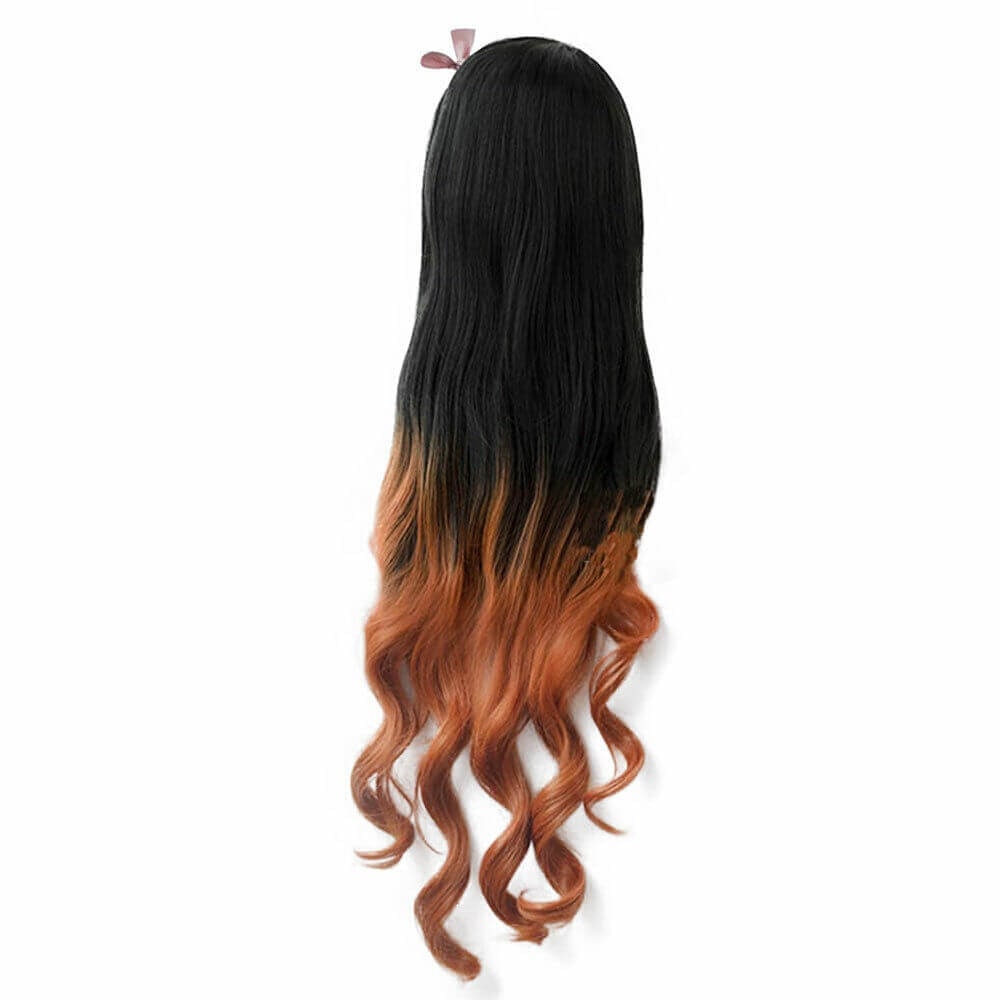 Halloween Peruka Cosplay Damska Syntetyczna z Grzywką do Imprezy Stylizowana Fryzura Anime - Image 16