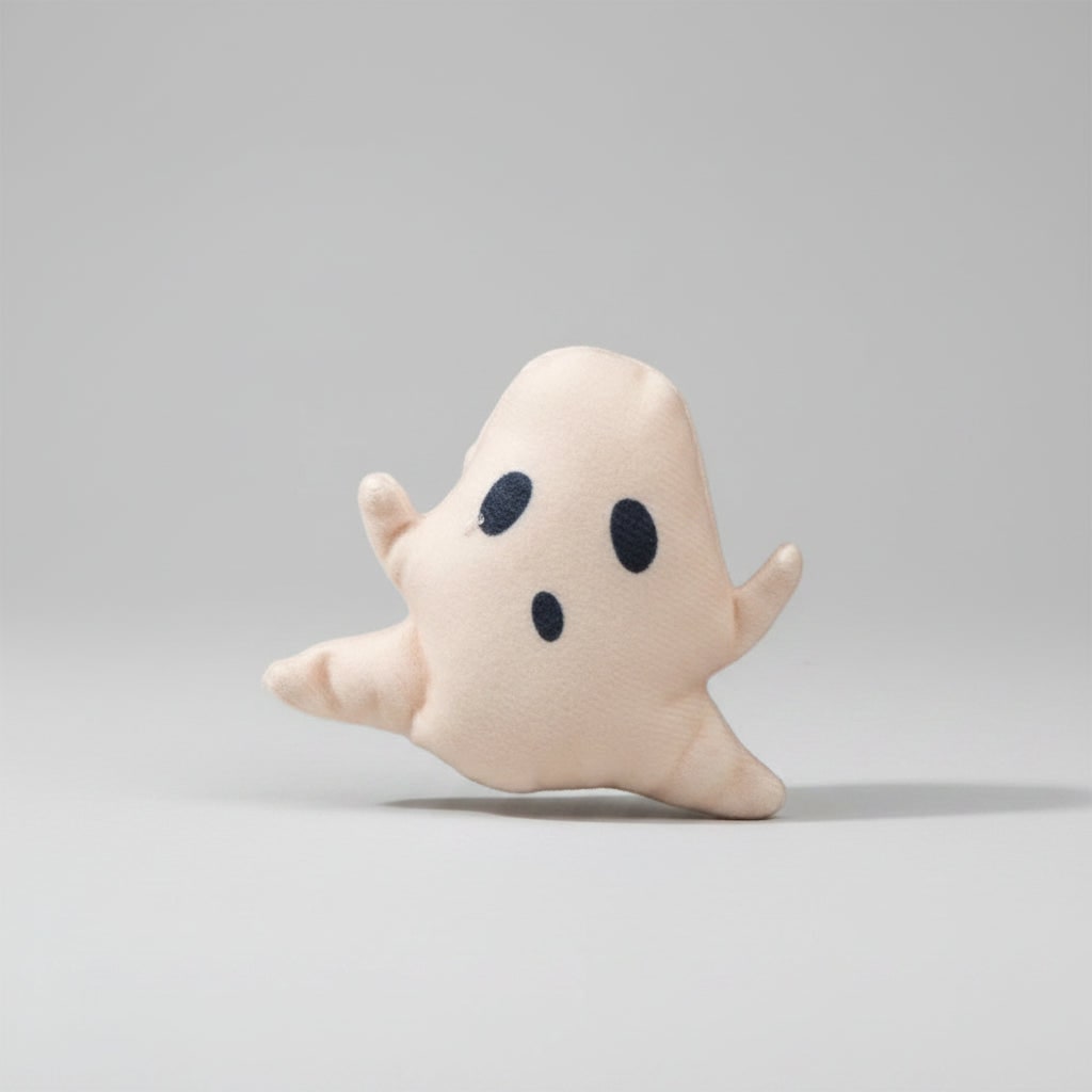 Halloween Pluszowa Zabawka dla Kota z Kocimiętką Motyw Duch Dynia Szkielet Żwirek - Image 2