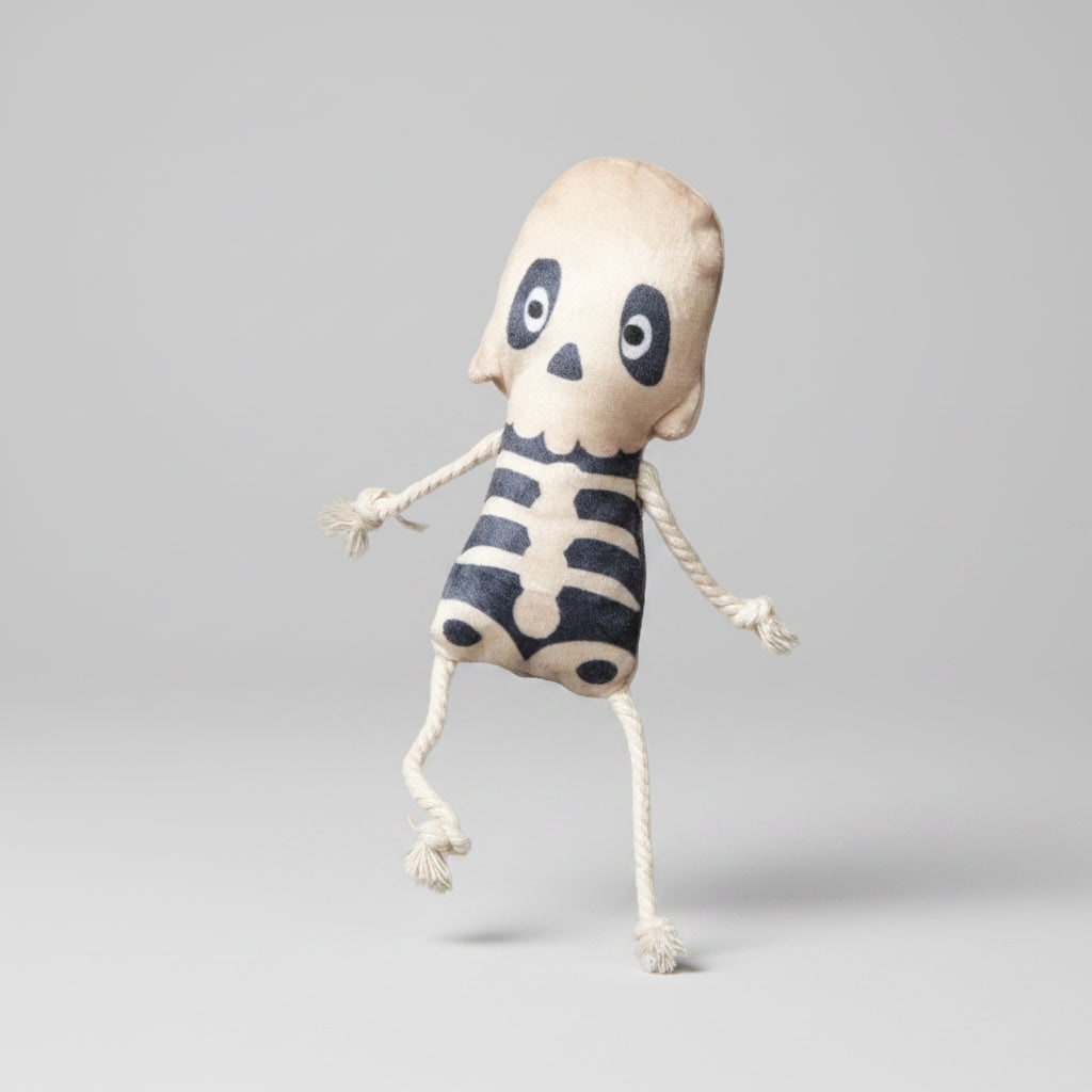 Halloween Pluszowa Zabawka dla Kota z Kocimiętką Motyw Duch Dynia Szkielet Żwirek - Image 4