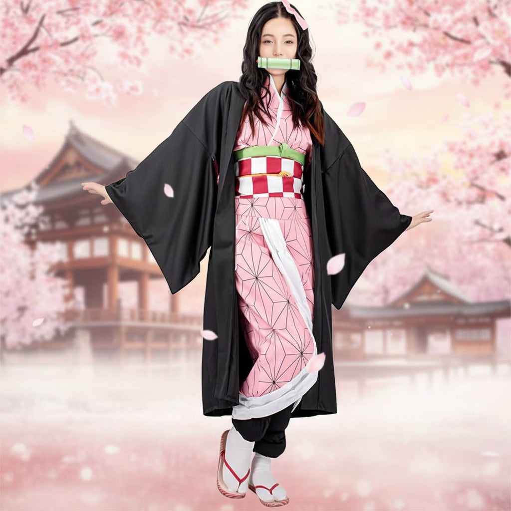 Halloween Strój Karnawałowy Cosplay Anime dla Dzieci i Dorosłych z Haori Na Męski - Image 1