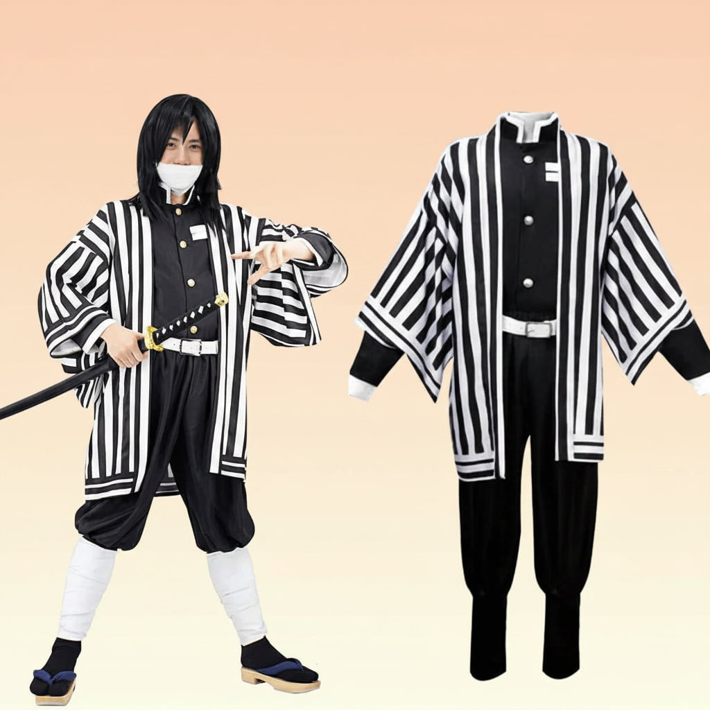 Halloween Strój Karnawałowy Cosplay Anime dla Dzieci i Dorosłych z Haori Na Męski - Image 10