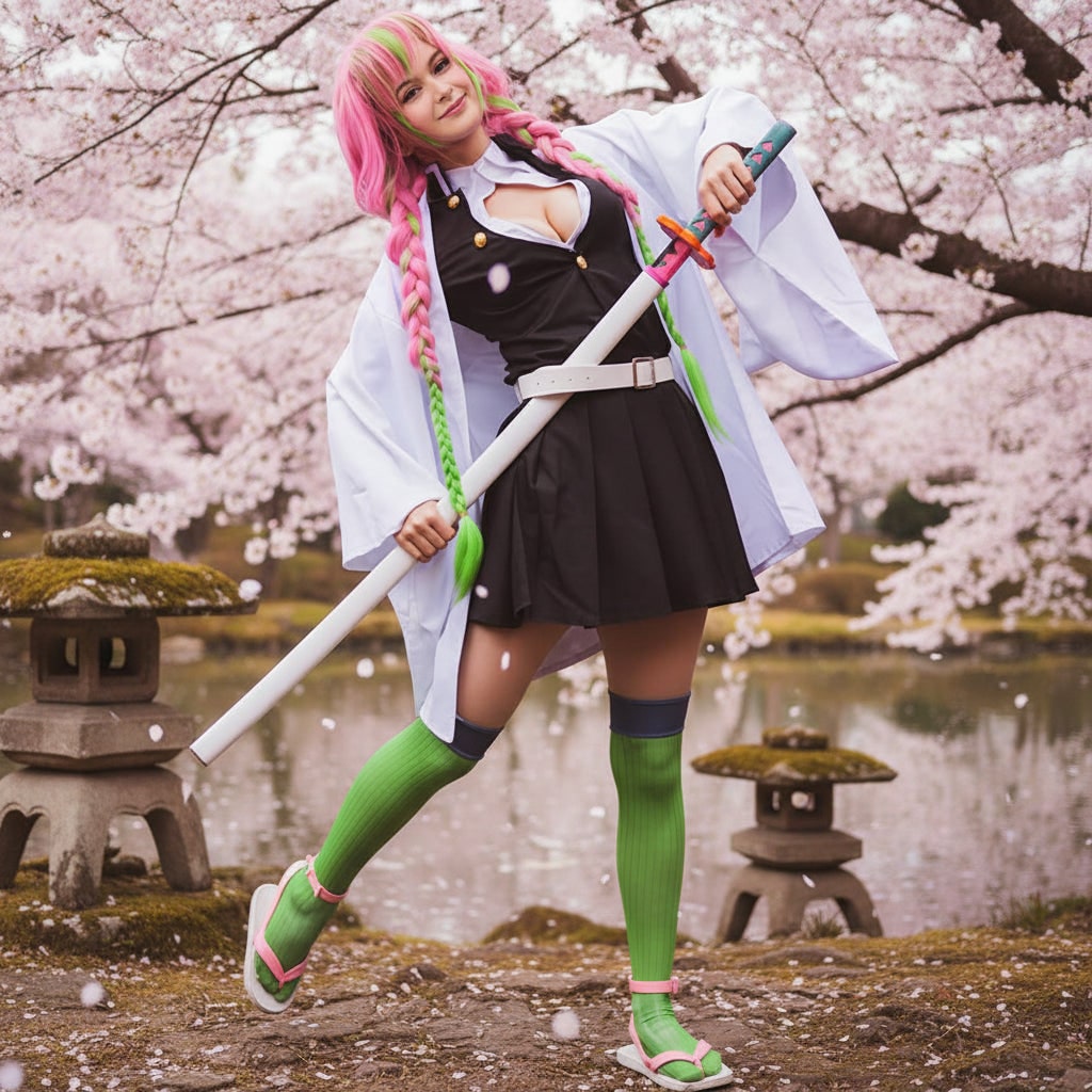 Halloween Strój Karnawałowy Cosplay Anime dla Dzieci i Dorosłych z Haori Na Męski - Image 2