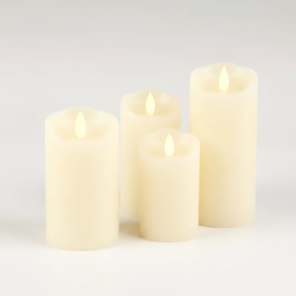 Halloween świeczki LED na Baterie z Efektem Płomienia Dekoracyjne Tealight - Image 7