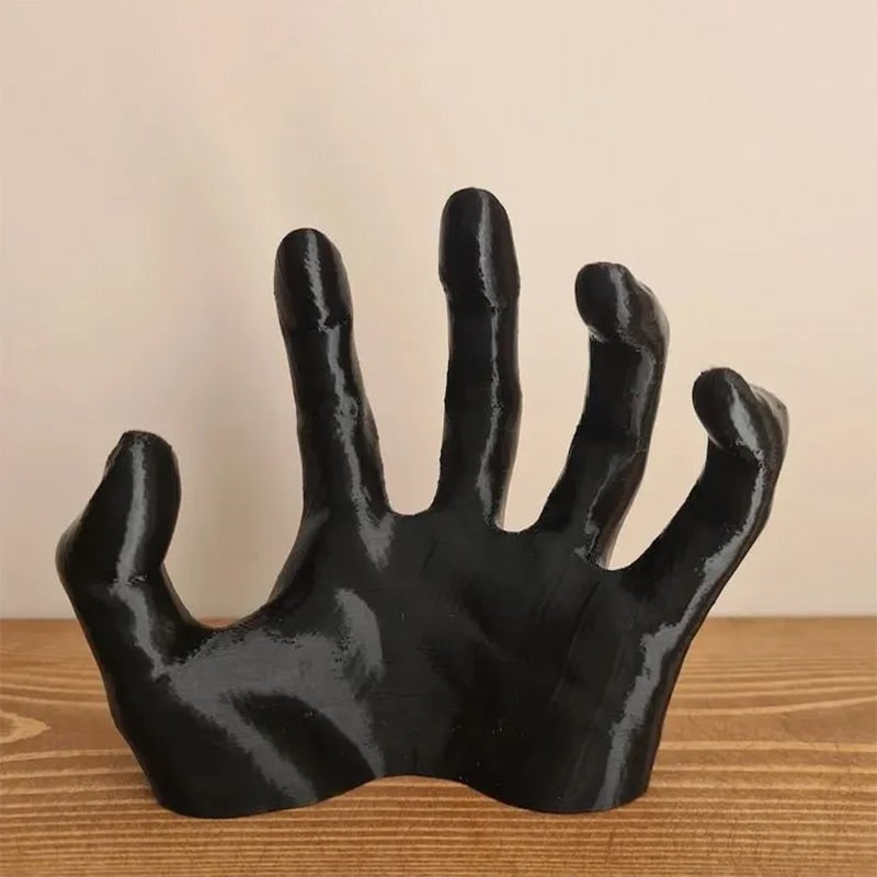 Halloween Wieszak ścienny Dłoń Demona Czarny Gotycki Dekoracji i Kluczy Scienny - Image 9