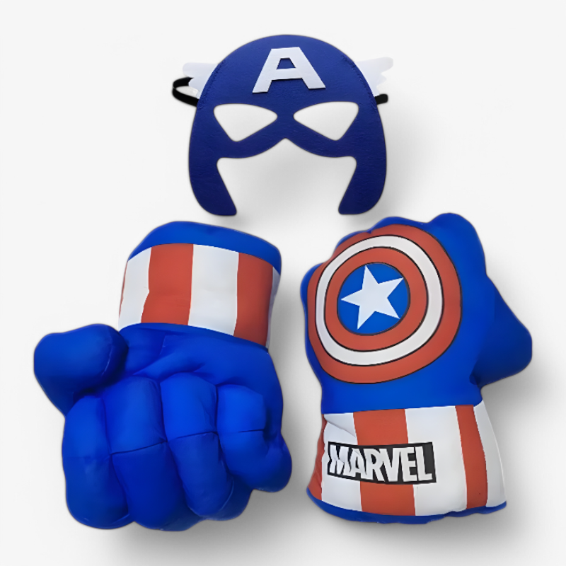 Maska i rękawiczki superbohatera Marvela dla dzieci