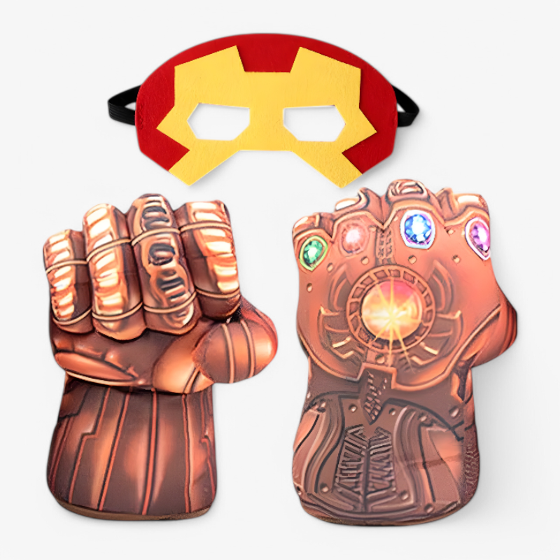 Maska i rękawiczki superbohatera Marvela dla dzieci