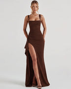 Maxi Dress with a Shaping Silhouette