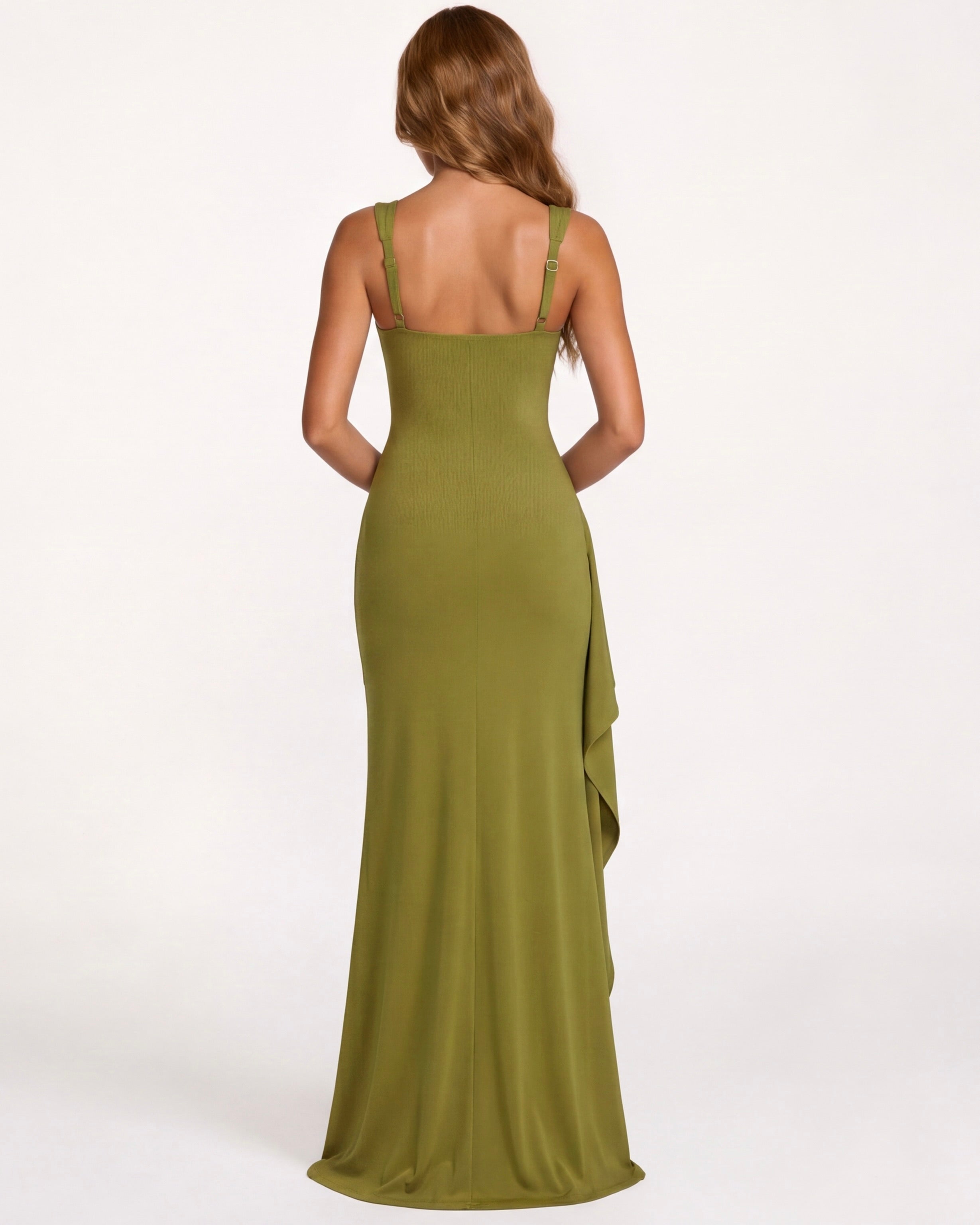 Maxi Dress with a Shaping Silhouette