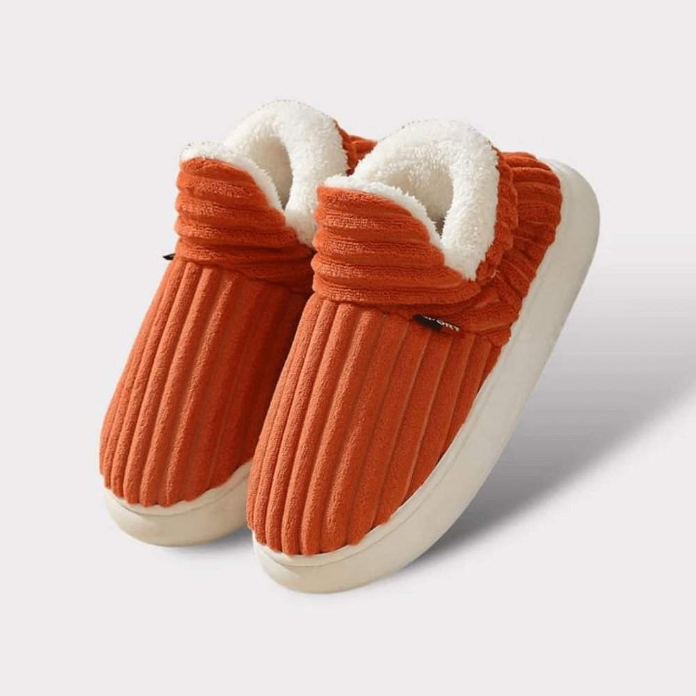 House Slipper Boots with Sherpa Fleece Lining and Soft Corduroy Upper - Image 10
