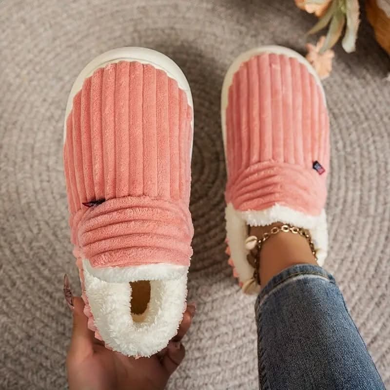House Slipper Boots with Sherpa Fleece Lining and Soft Corduroy Upper - Image 16