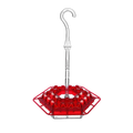 Hummingbird Feeder with Raised Diamond Ports and Multiple Feeding Stations - Image 8