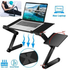 Składana Regulowana Podstawka pod Laptop z Podstawką na Mysz