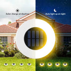 Solarna Wodoodporna Lampa Zewnętrzna Zestaw do Oświetlenia Ogrodu
