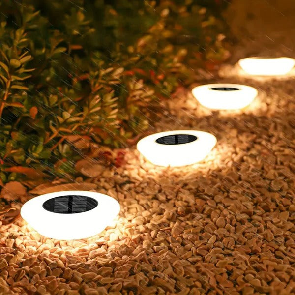 Solarna Wodoodporna Lampa Zewnętrzna Zestaw do Oświetlenia Ogrodu