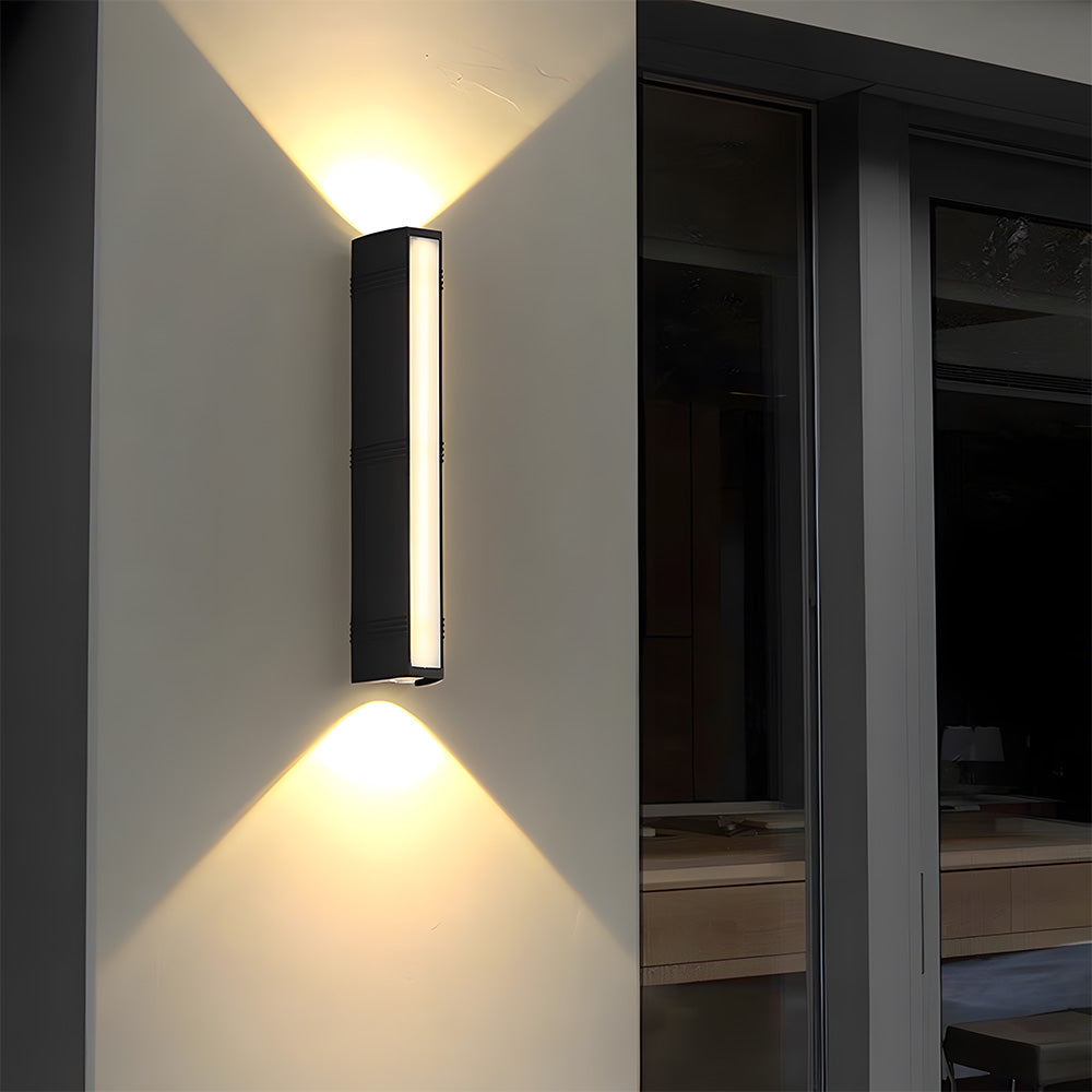 Klasyczny niezawodna energooszczędna zewnętrzna lampa ścienna LED
