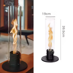 Elegancki Kominek Stołowy do Wnętrz dla Przytulnej Atmosfery