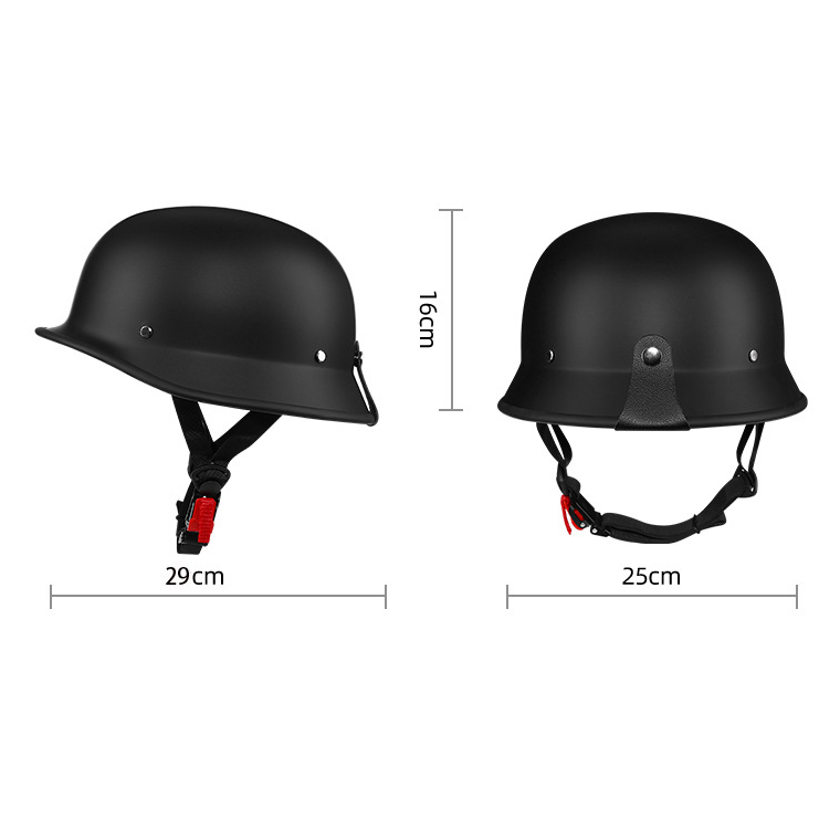 Nowoczesny certyfikowany kask otwarty do codziennej jazdy