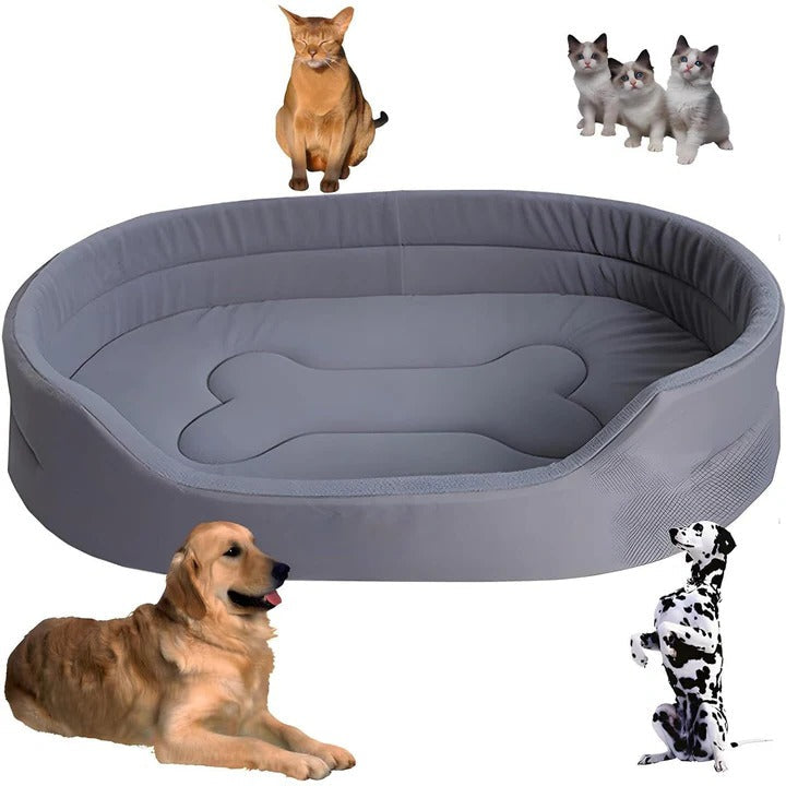 Hundebett mit abnehmbarem, waschbarem Bezug