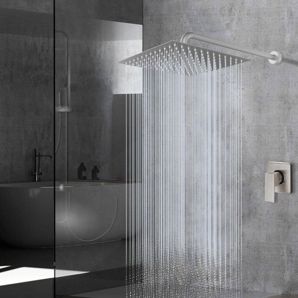 Système de douche de plafond de 16 pouces de diamètre