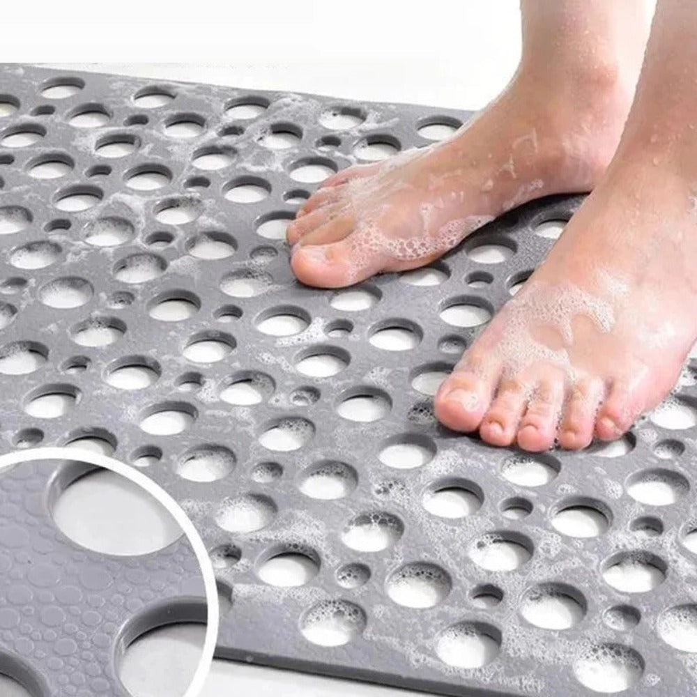 Tappetino antiscivolo resistente per la sicurezza nella doccia