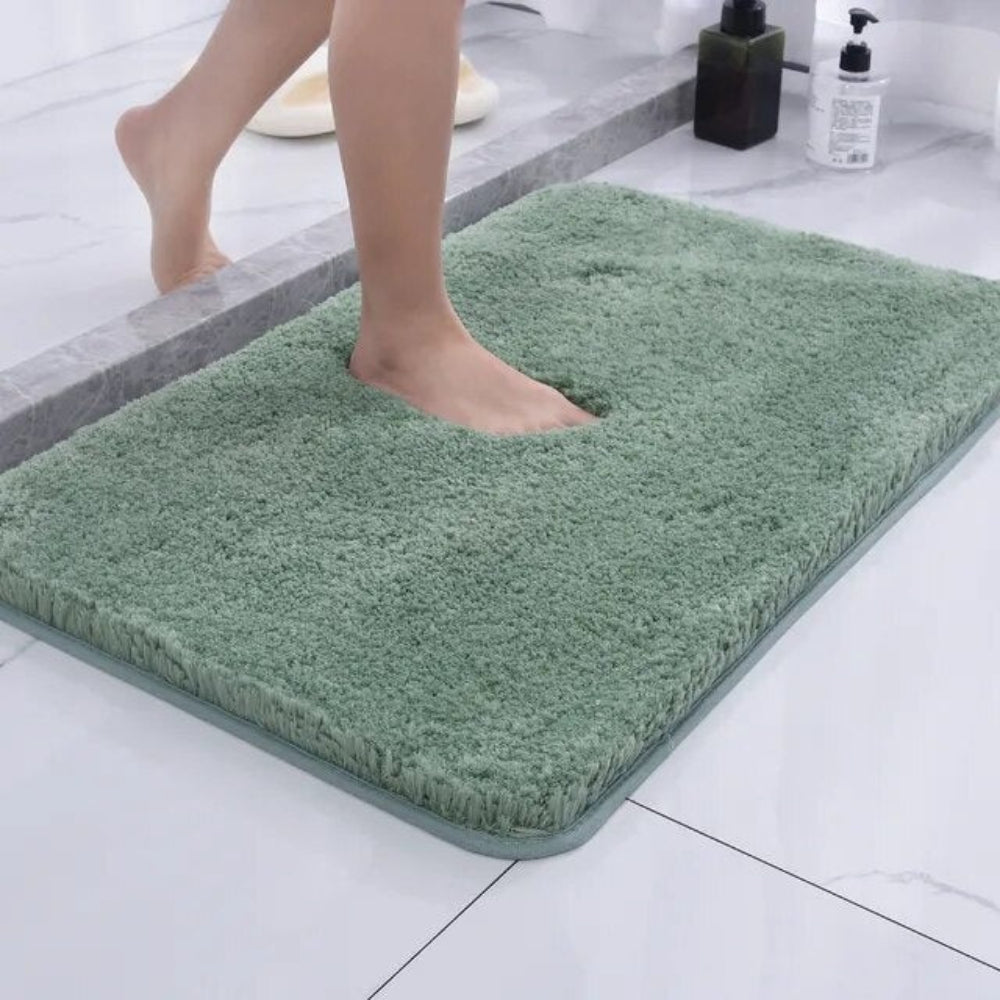 Tappetino da bagno in microfibra super morbido e accogliente