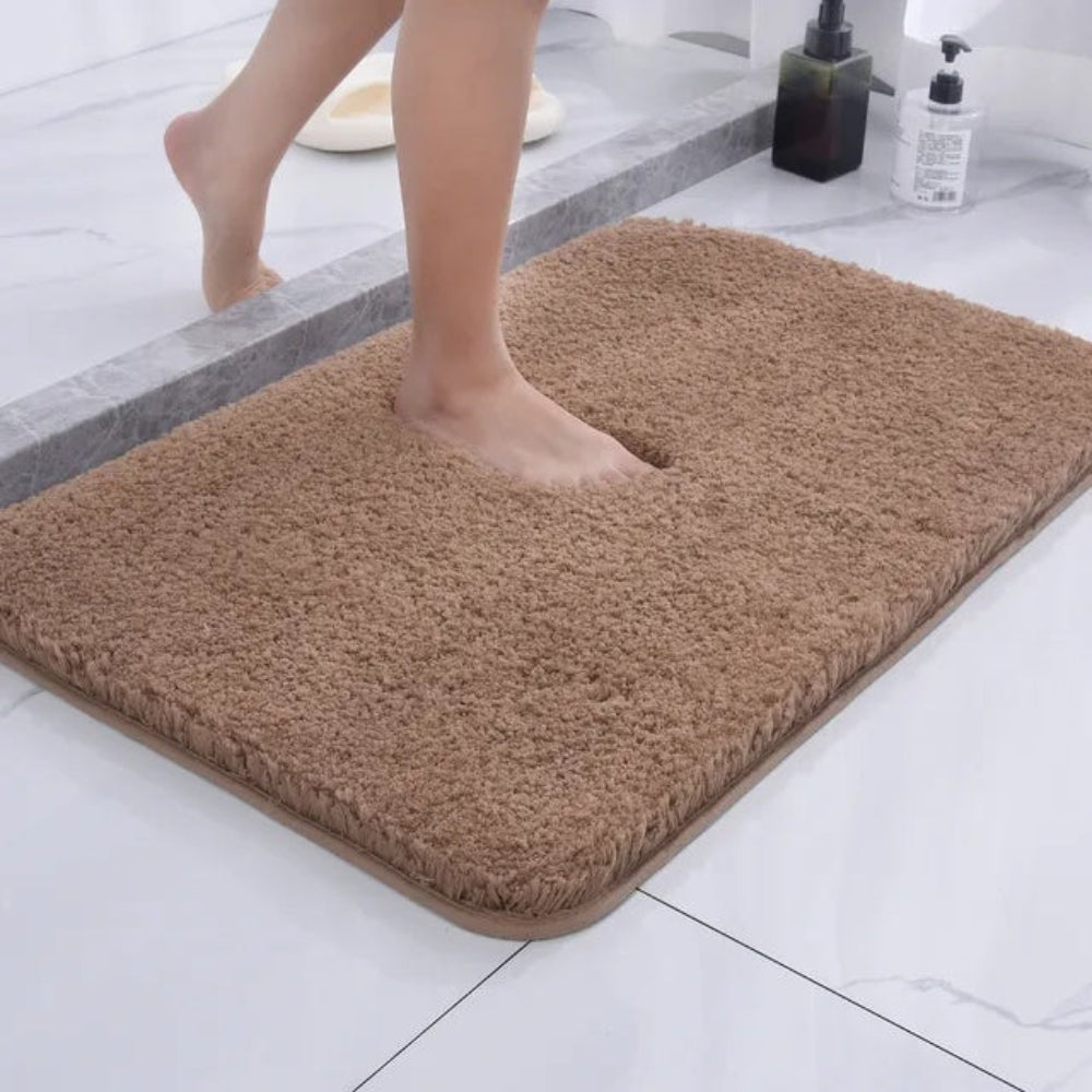 Tappetino da bagno in microfibra super morbido e accogliente