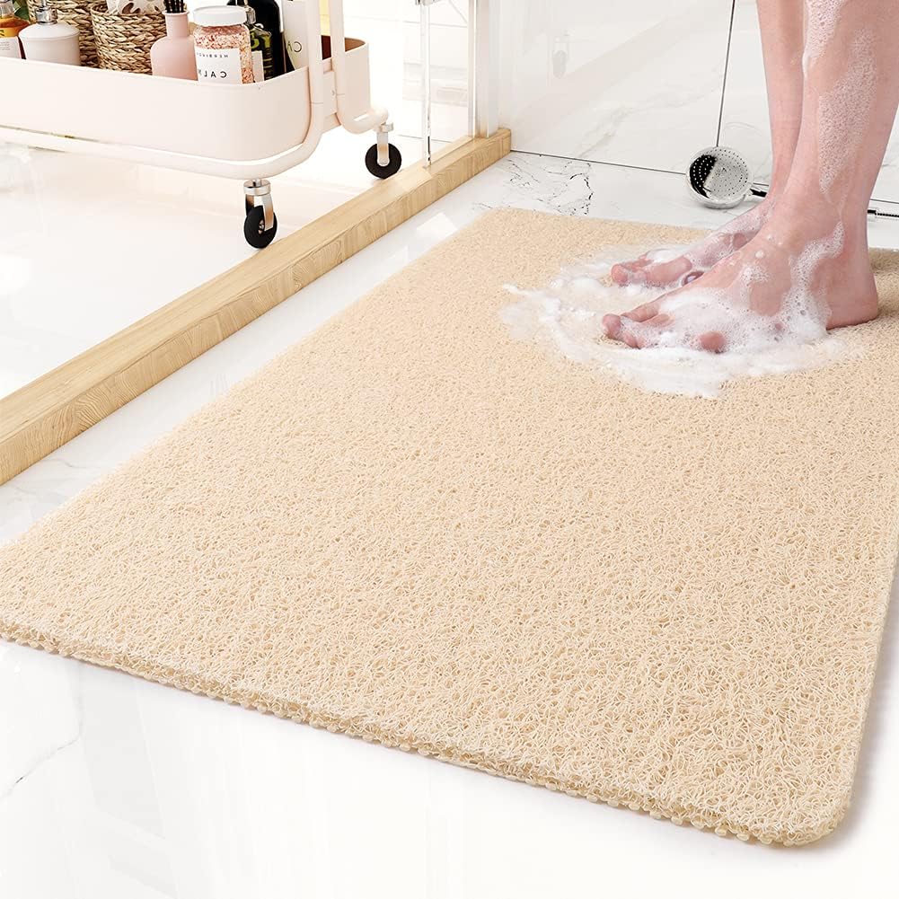Non-slip Shower Mat with Secure Grip