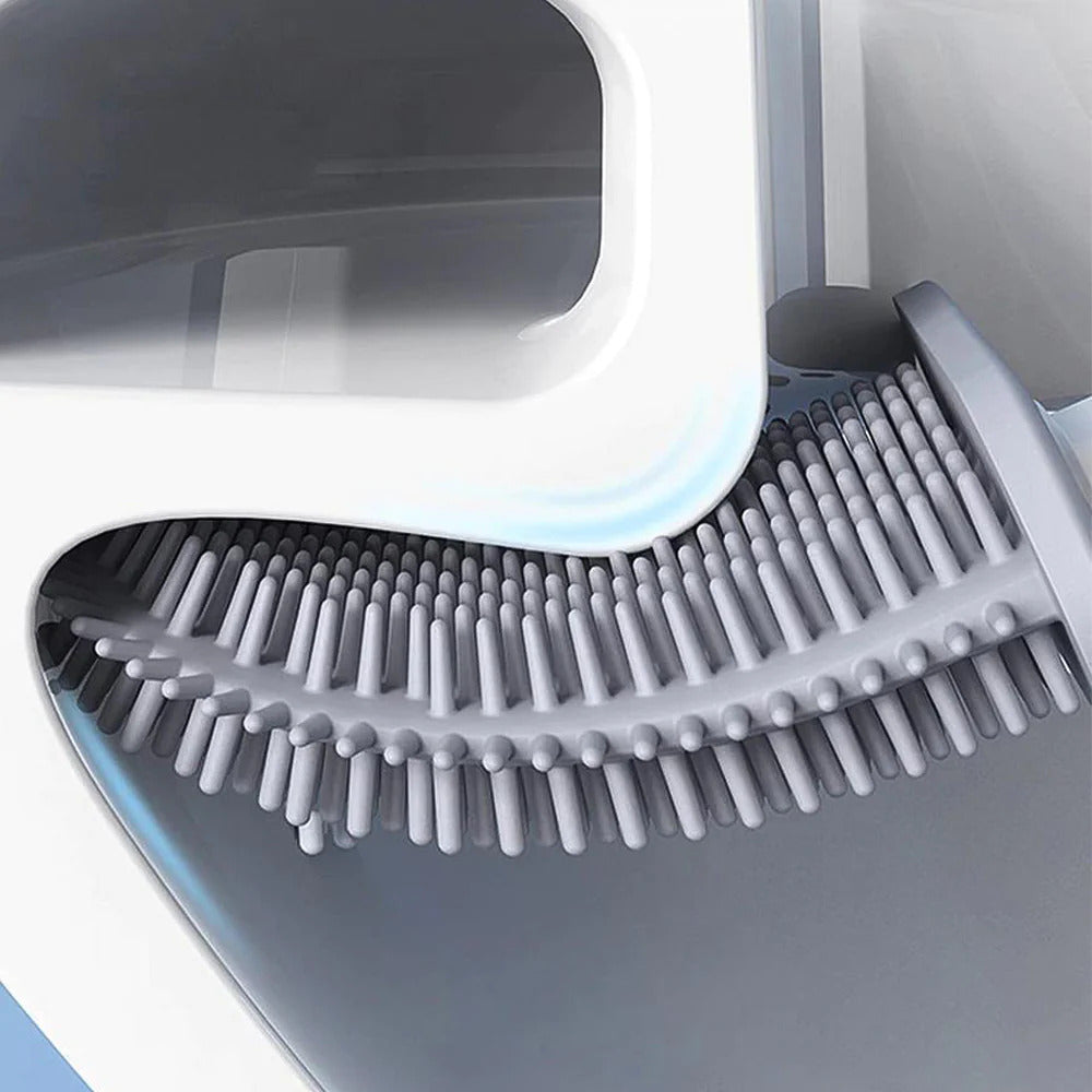 Elastische hygienische Silikon-Toilettenbürste