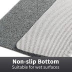 Non-slip Shower Mat with Secure Grip