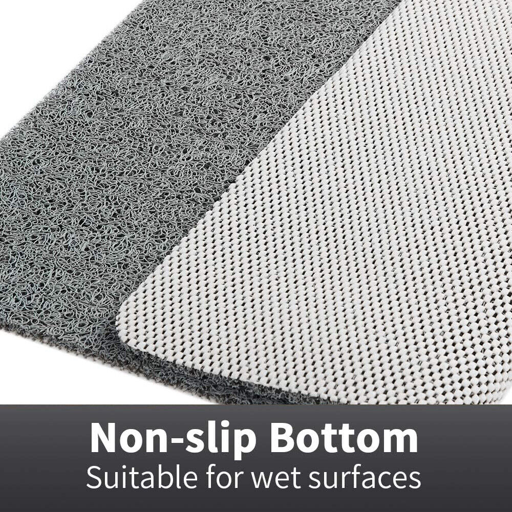 Non-slip shower mat with grip