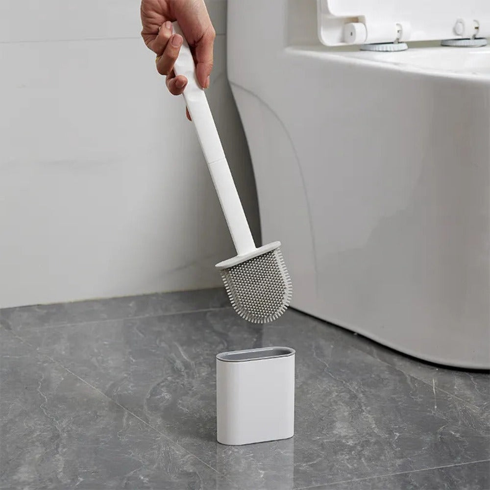 Elastische hygienische Silikon-Toilettenbürste