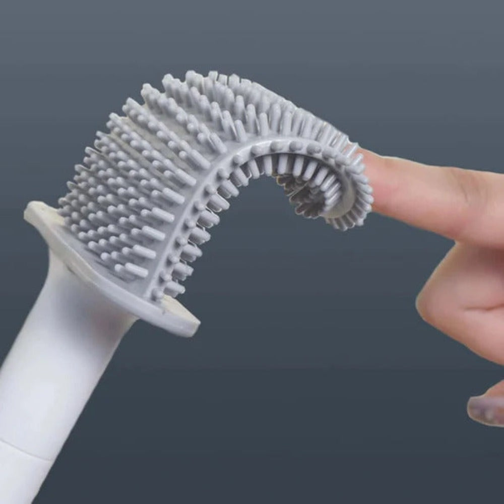 Elastische hygienische Silikon-Toilettenbürste