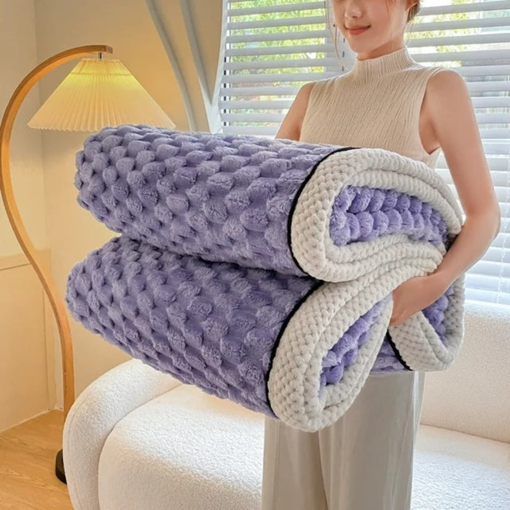 Coperta accogliente calda in peluche Cloud Cuddle